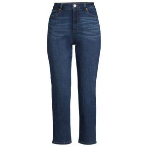 🆕 No Boundaries NOBO Juniors High Rise Straight Leg Mom Jeans Size: 13